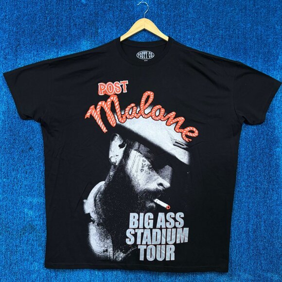 Posty Co Post Malone Big Stadium Tour Oversized T-Shirt Size One Size - Picture 1 of 4